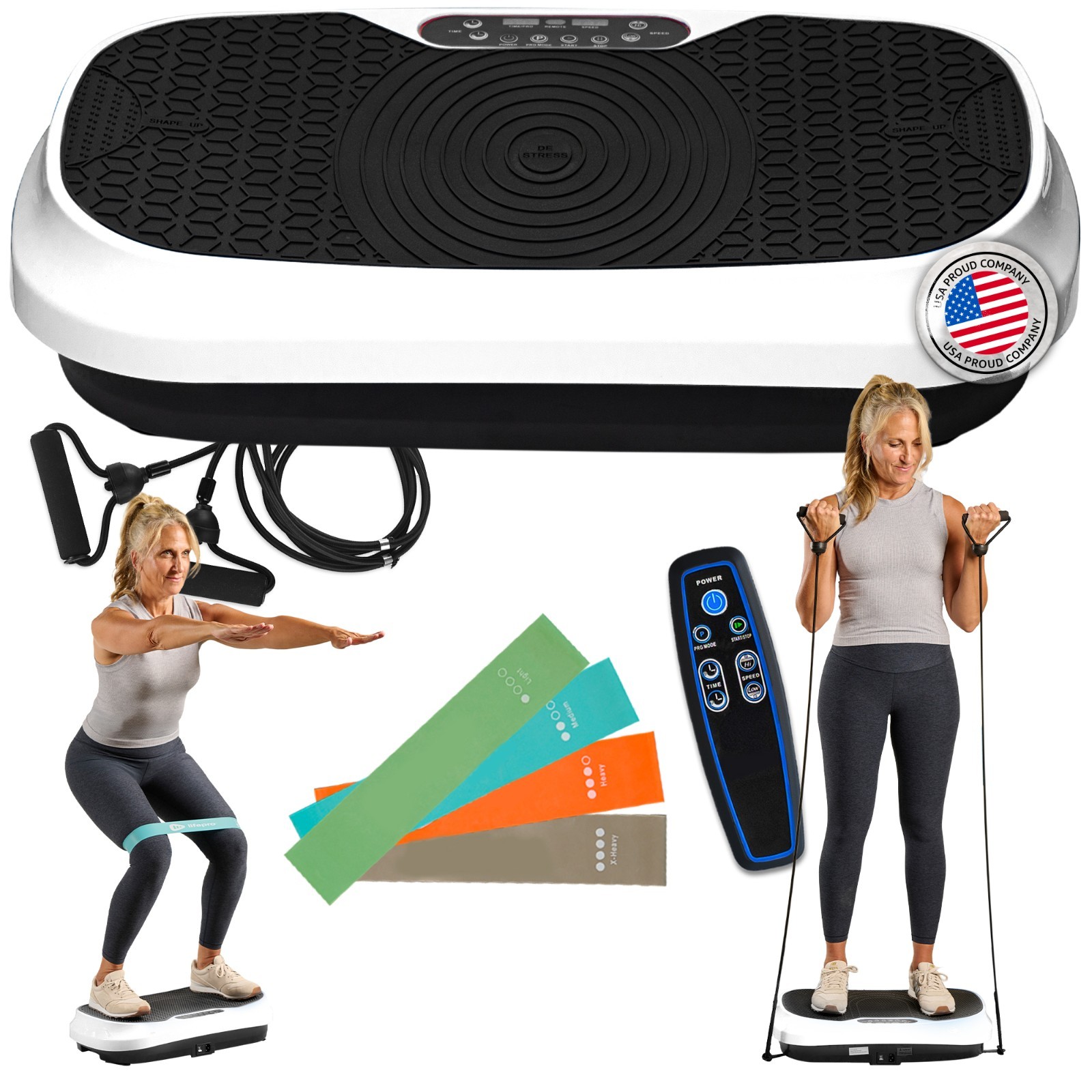 LifePro Waver Mini Vibration Plate Exercise Machine for Weight Loss & Recovery