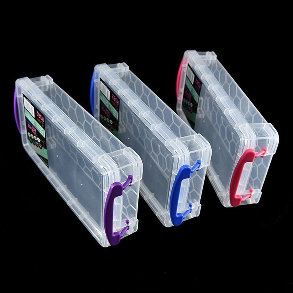 1* Storage Box Portable 21.5*10*4.3cm New Practical Toolbox Container Waterproof