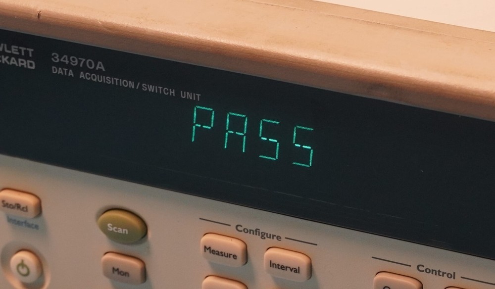 HP 34970A Data Acquisition Switch Unit