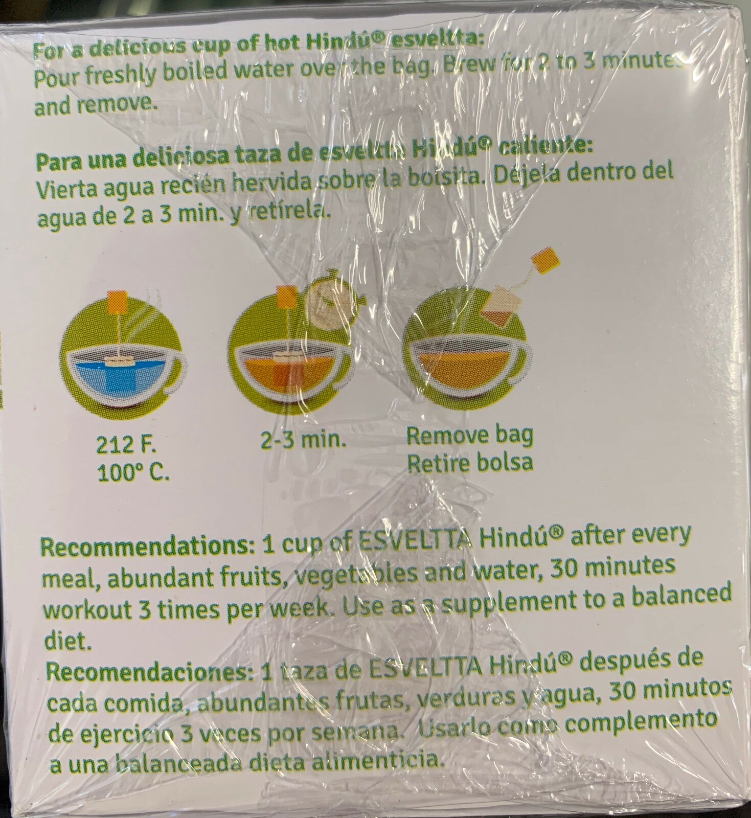 60 Day Detox Tea slimming Weight Loss to get Skinny belly Fit Tea DIVINA sveltta