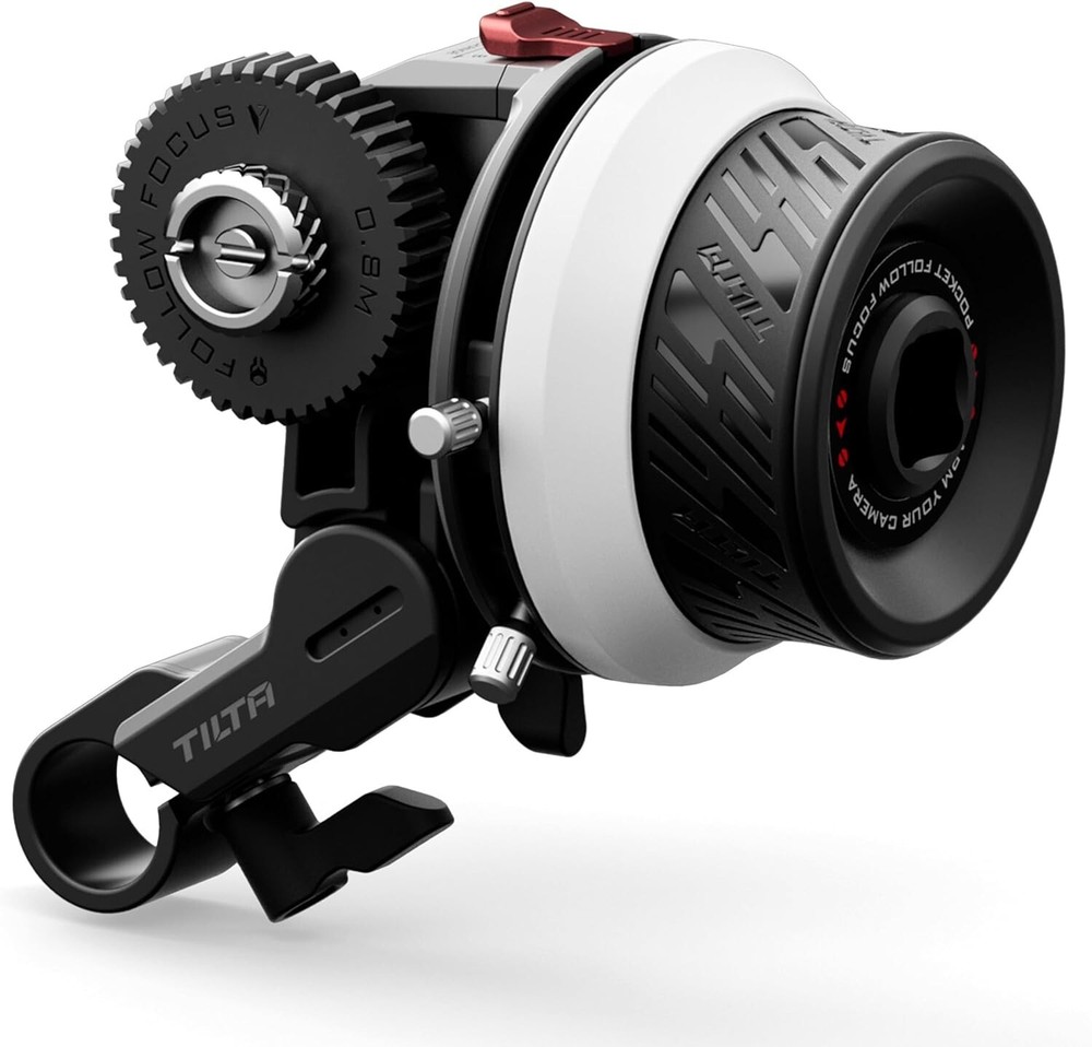 Tilta Pocket Follow Focus | Precise A/B Stops | Focus Gear Ring | Pull Focus