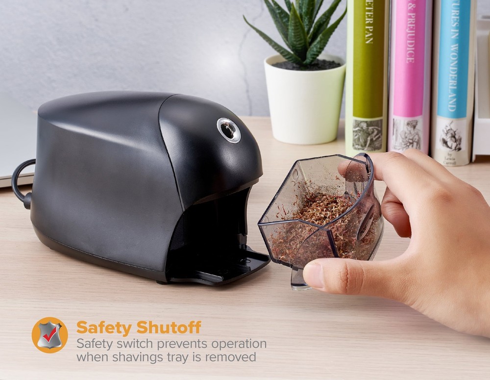 Bostitch QuietSharp Executive™ Electrical Plug-in Pencil Sharpener Includes