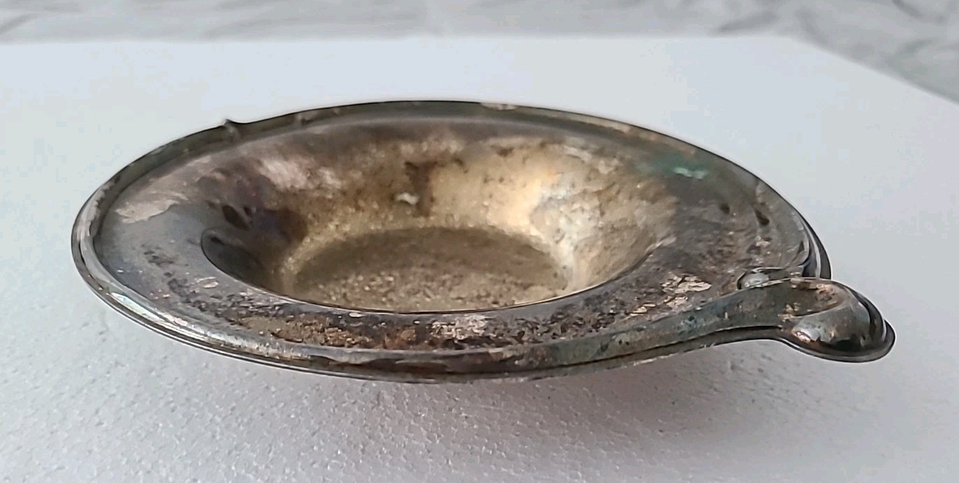 Ash Tray Silver Plated