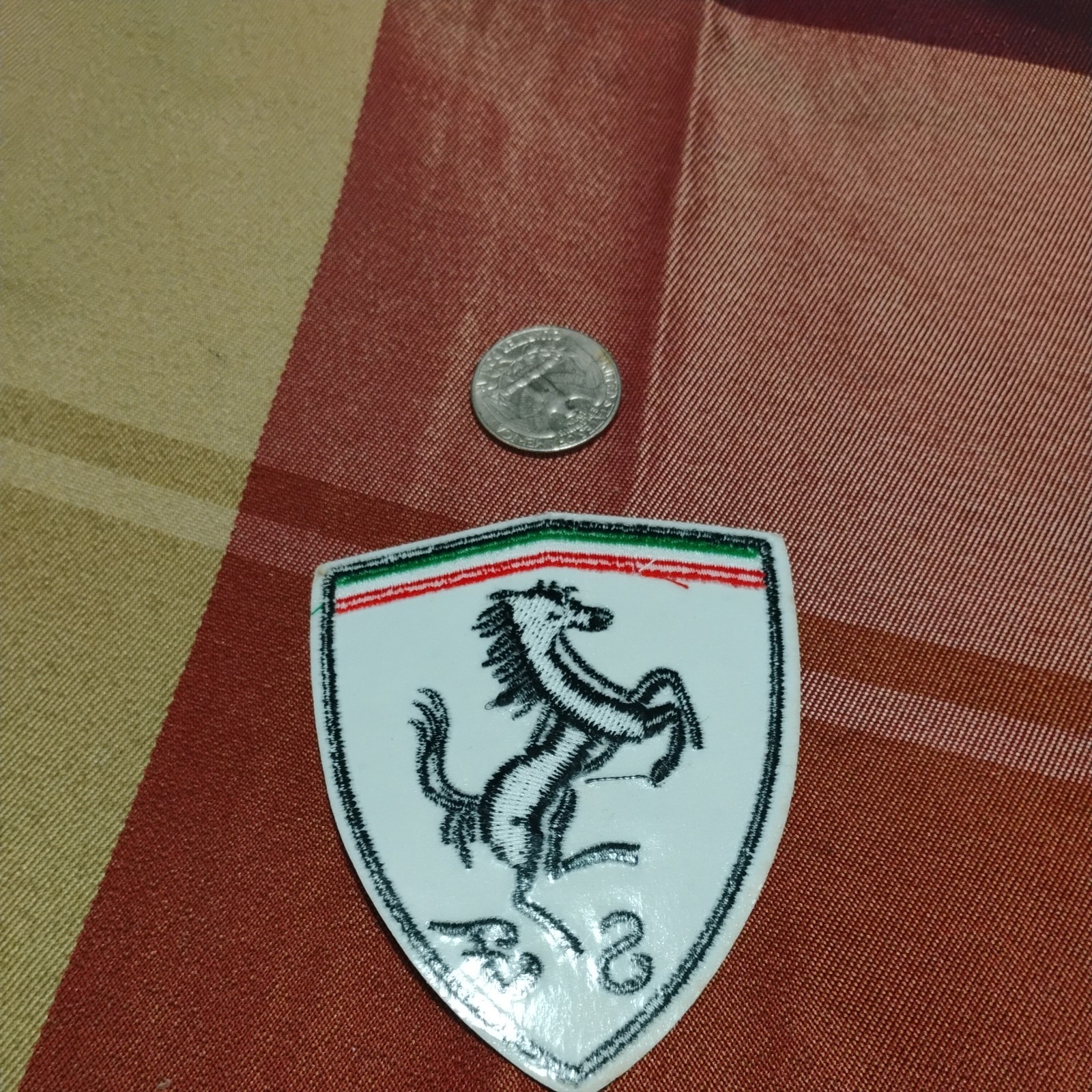 Ferrari Automotive Iron On Patch