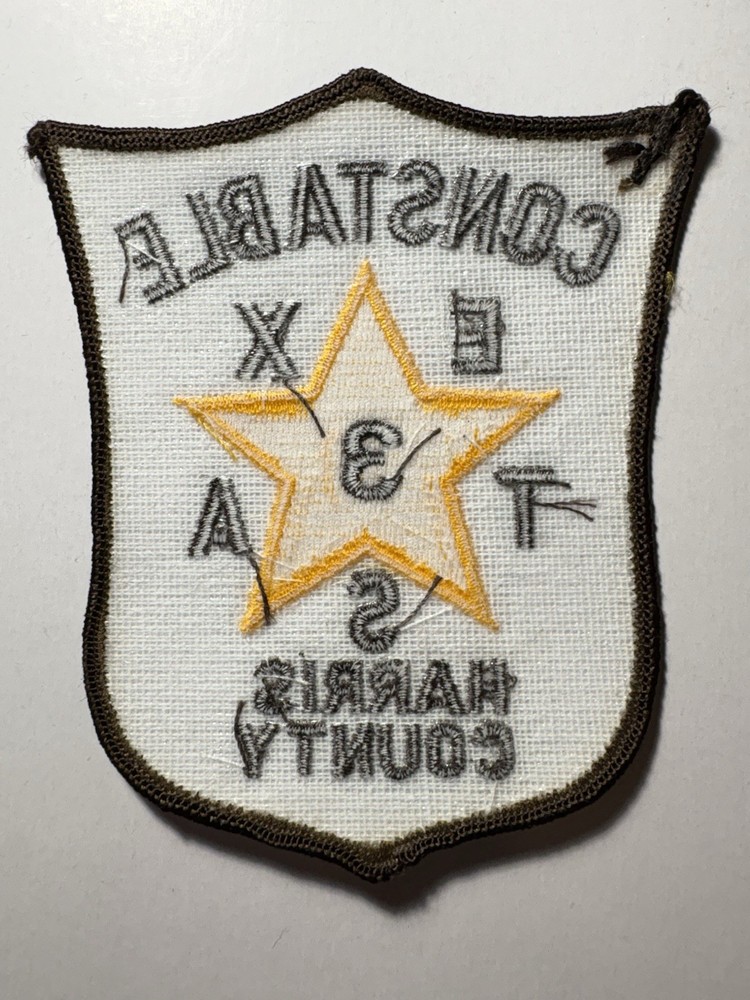 RARE ~ Harris County Texas Constable Precinct 3 Patch