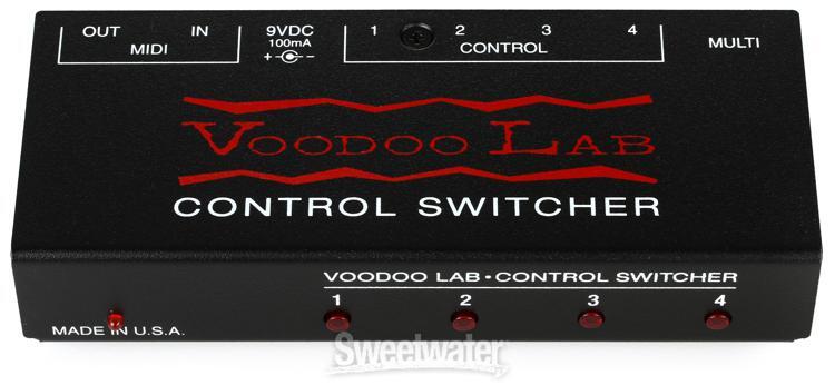 Voodoo Lab Control Switcher MIDI Amp Channel Switcher