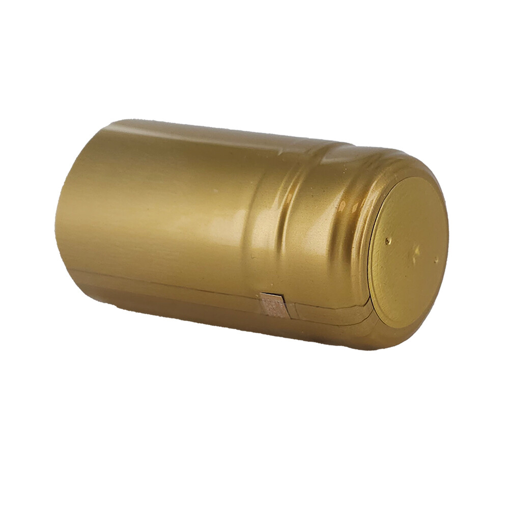 Gold PVC Capsules - 100 ct.