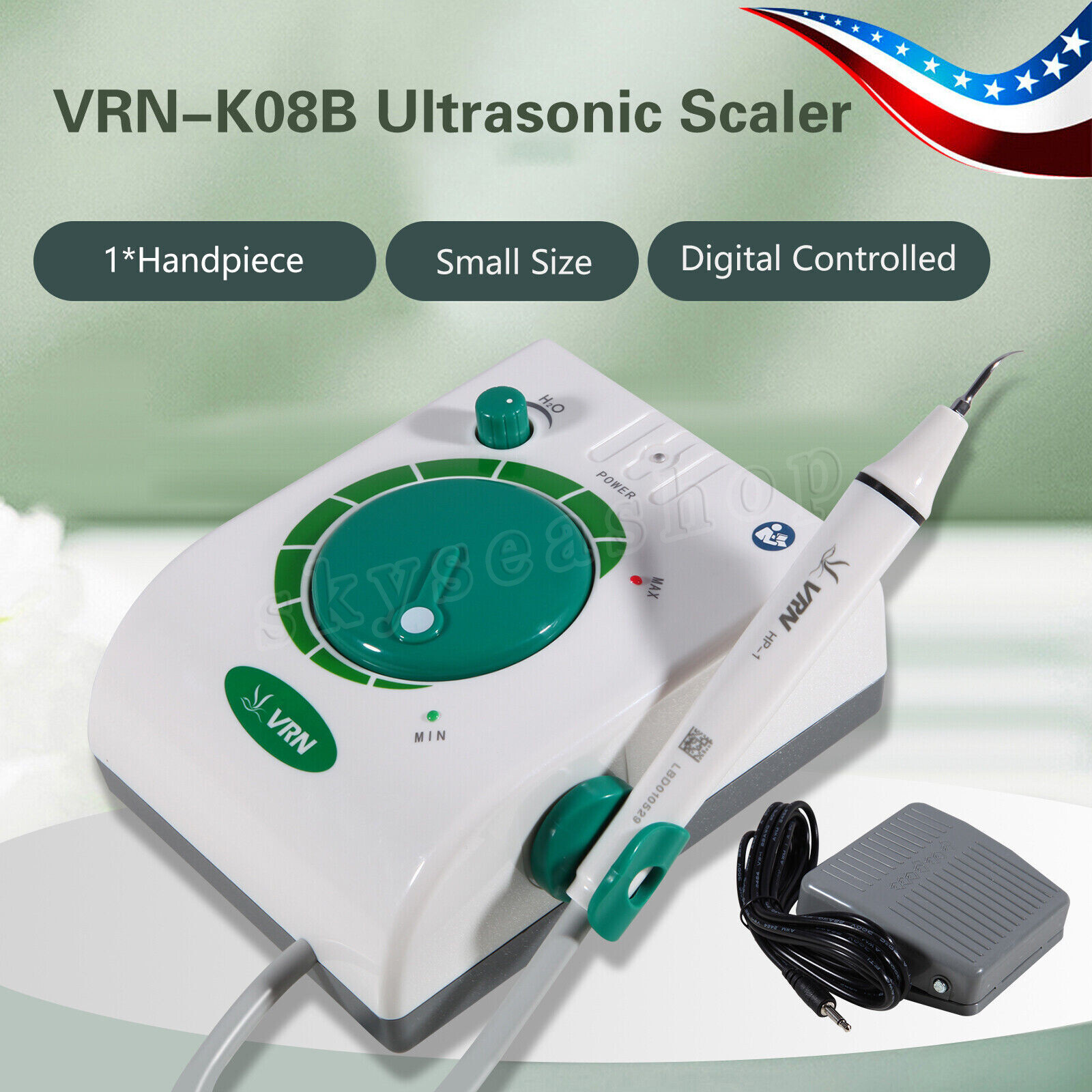 Dental Ultrasonic Piezo Scaler Handpiece For Woodpecker EMS Cavitron VRN-08B