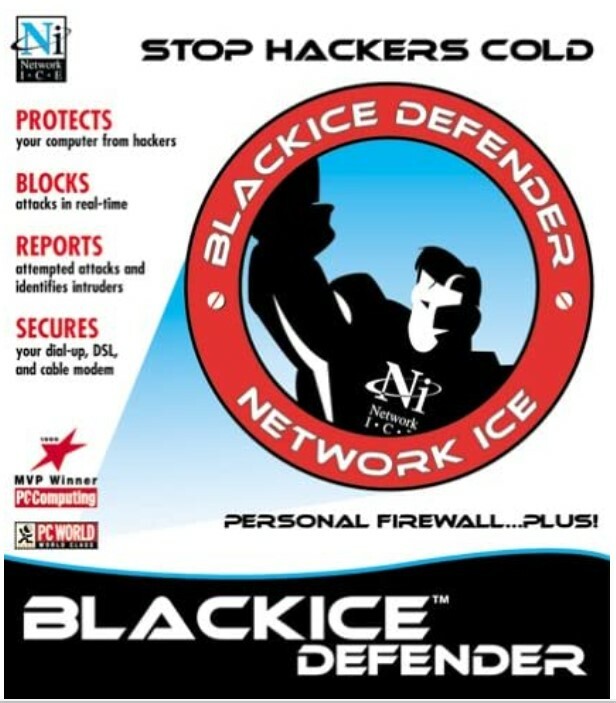 Network Ice BLACKICE Defender Version 2.1 for Windows - Stop Hackers Cold