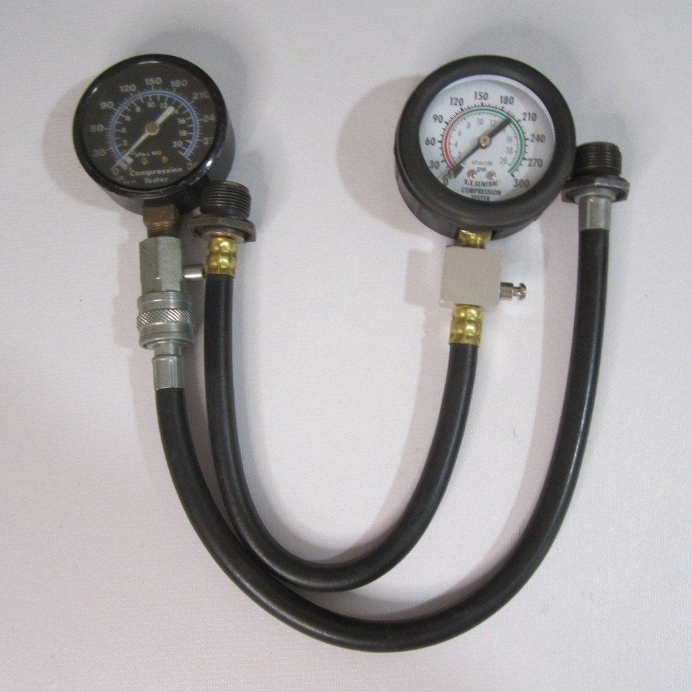 2 Compression Testers Actron CP7827 and US General both Tested and Work