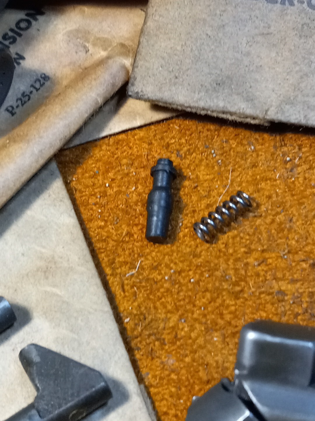 M1 Carbine Operating Slide Stop with Spring USGI NOS