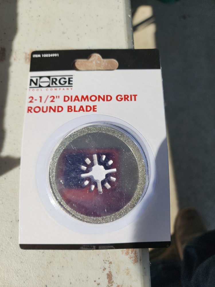 Norge Diamond Grit Round Blade 2.5"
