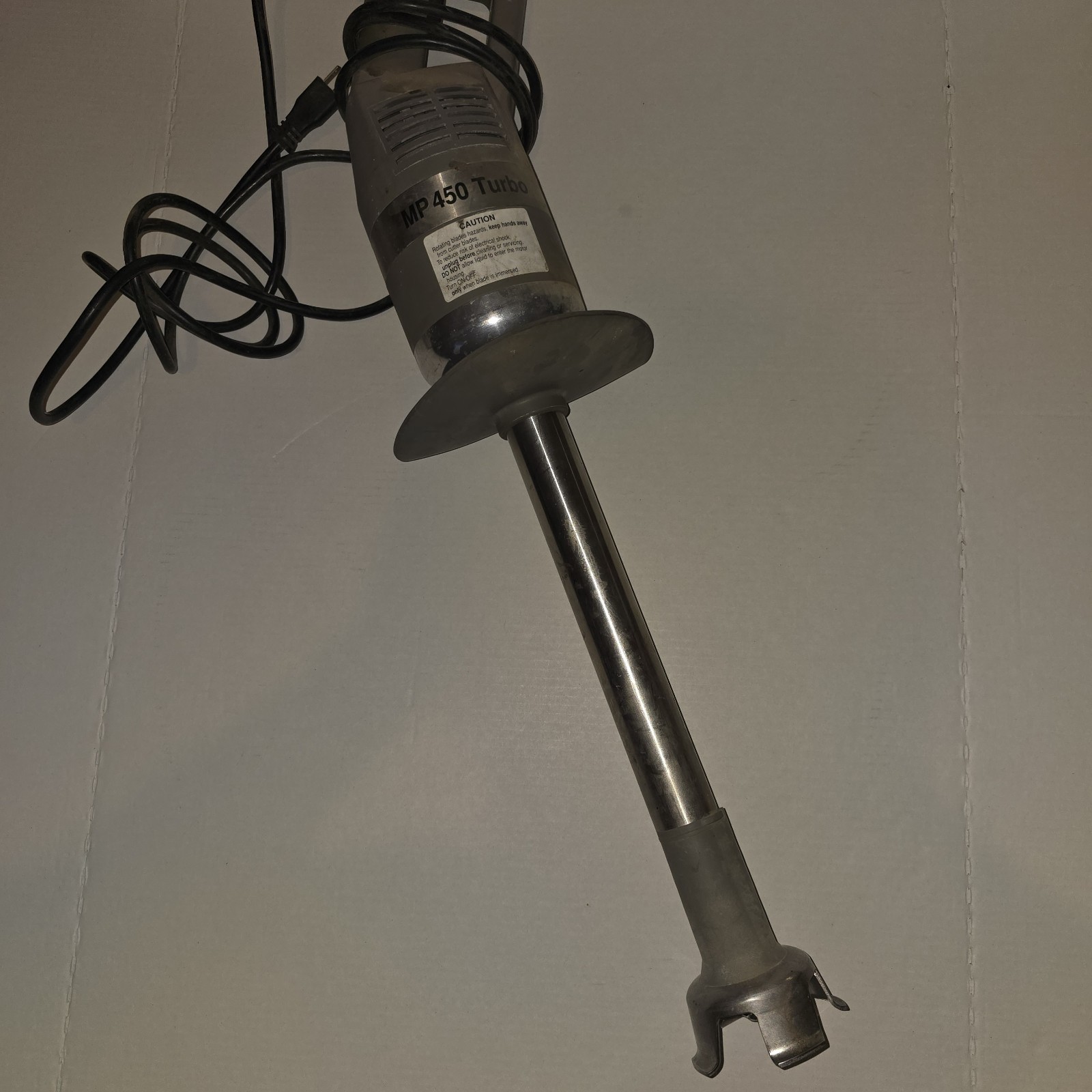 Robot Coupe MP450 Turbo 18" Single Speed Immersion Blender - 1 1/10 HP