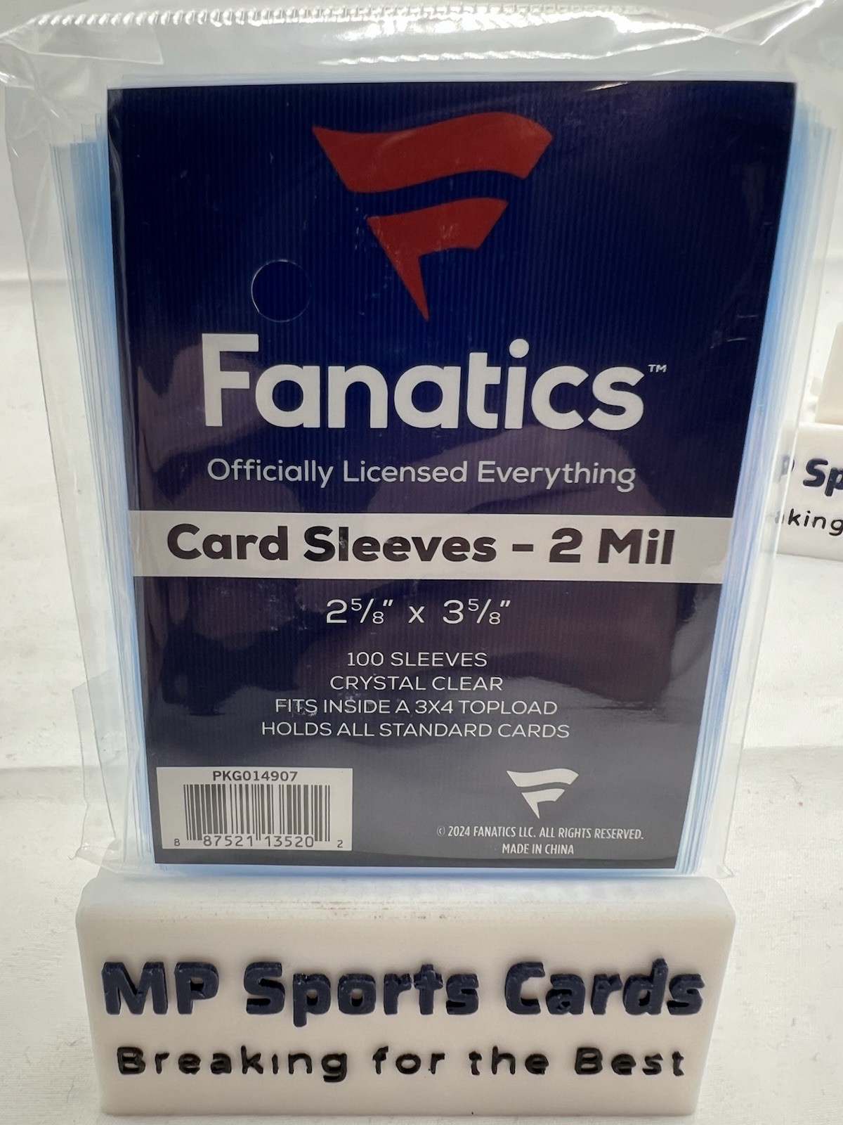 (5) Fanatics Soft Penny Card Sleeves 100ct Standard Size Cards Free Shipping!