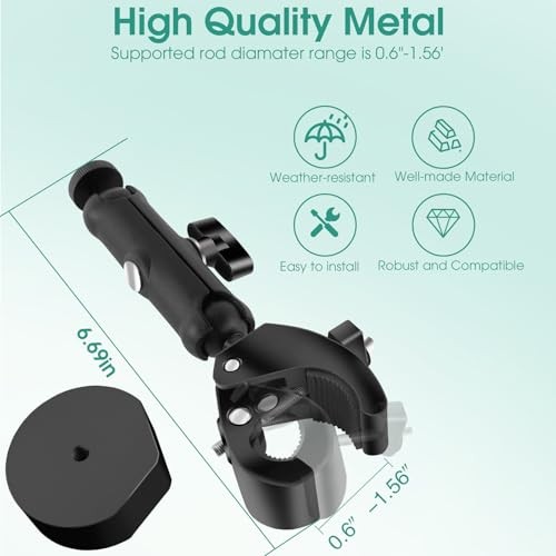 Starlink Mini Mount, Adjustable Clamp for Starlink Mini