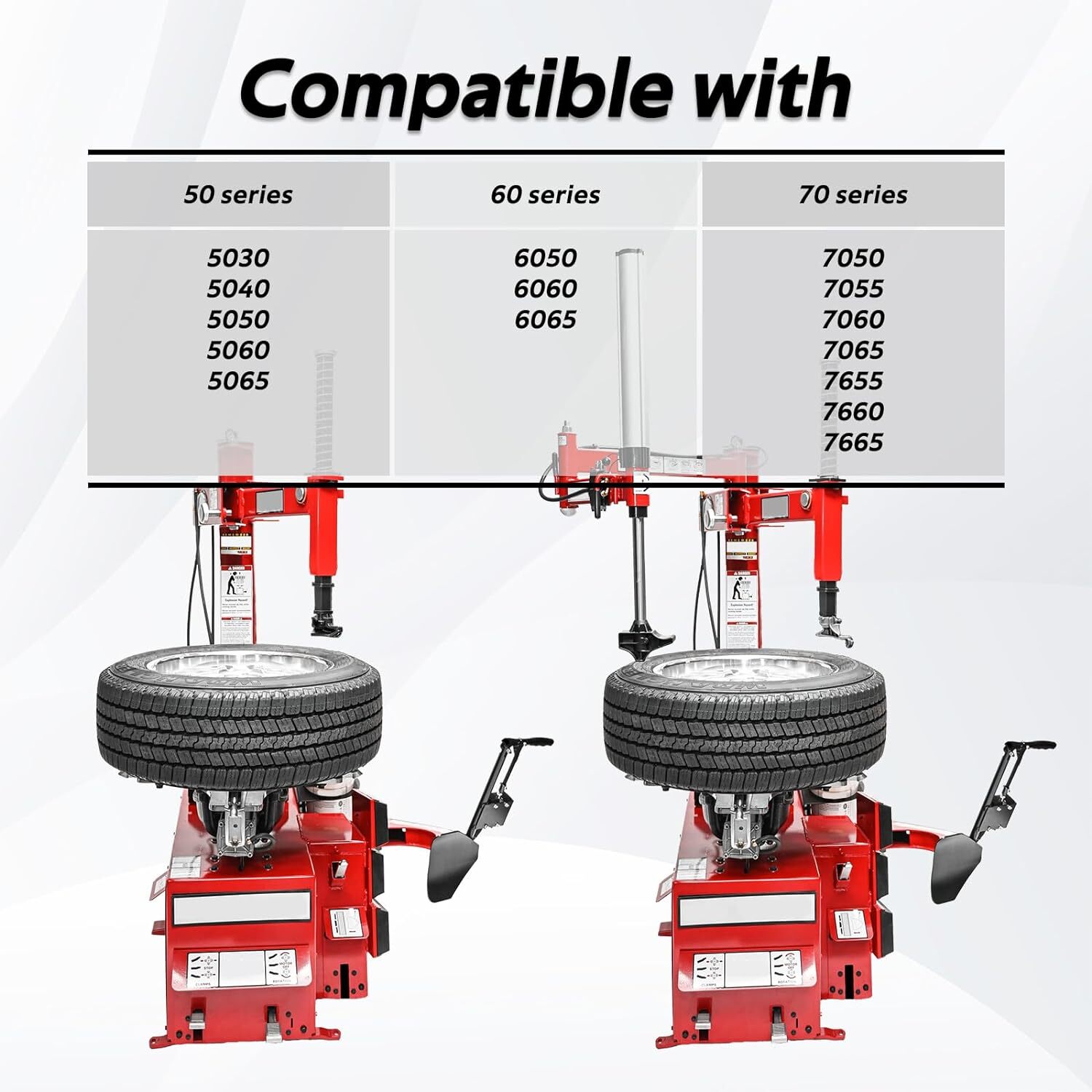 5Pcs Mount Demount Duckhead Kit Duck Head for Coats Tire Machine/Changer 8183061