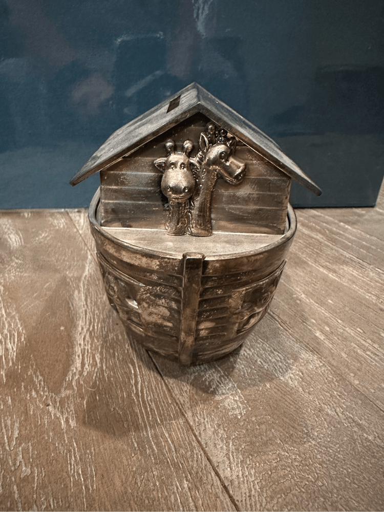 Noah’s ark silver bank- things remembered