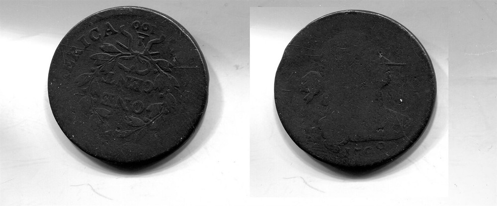 1798 DRAPED BUST LARGE CENT TYPE COIN GOOD VG 8199S