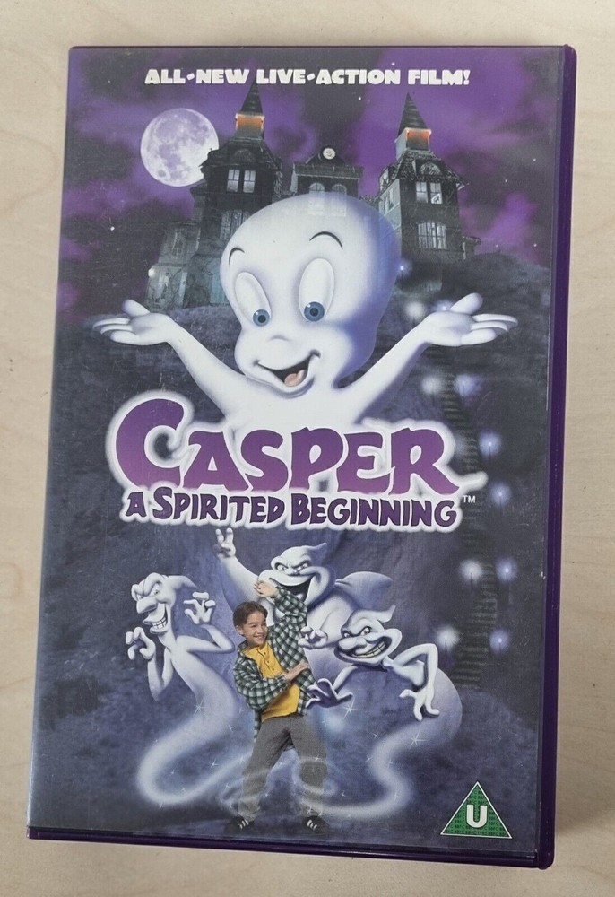Casper A Spirited Beginning VHS Ref 00209