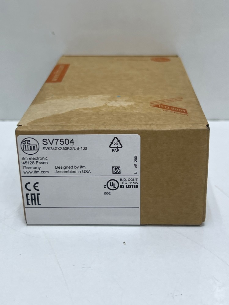 IFM SV7504 Vortex Flow Meter