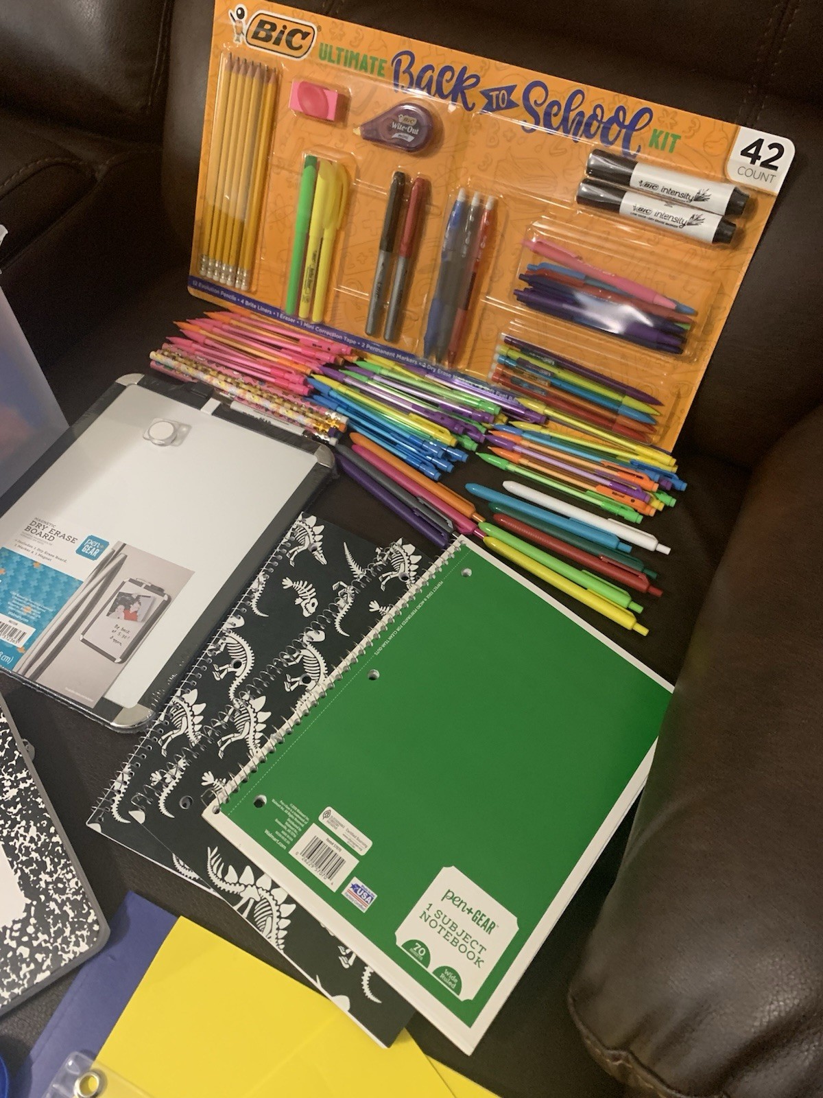 Ultimate Back to School Supply Bundle Kit 180 Items Elmer Ticonderoga Bic etcNEW