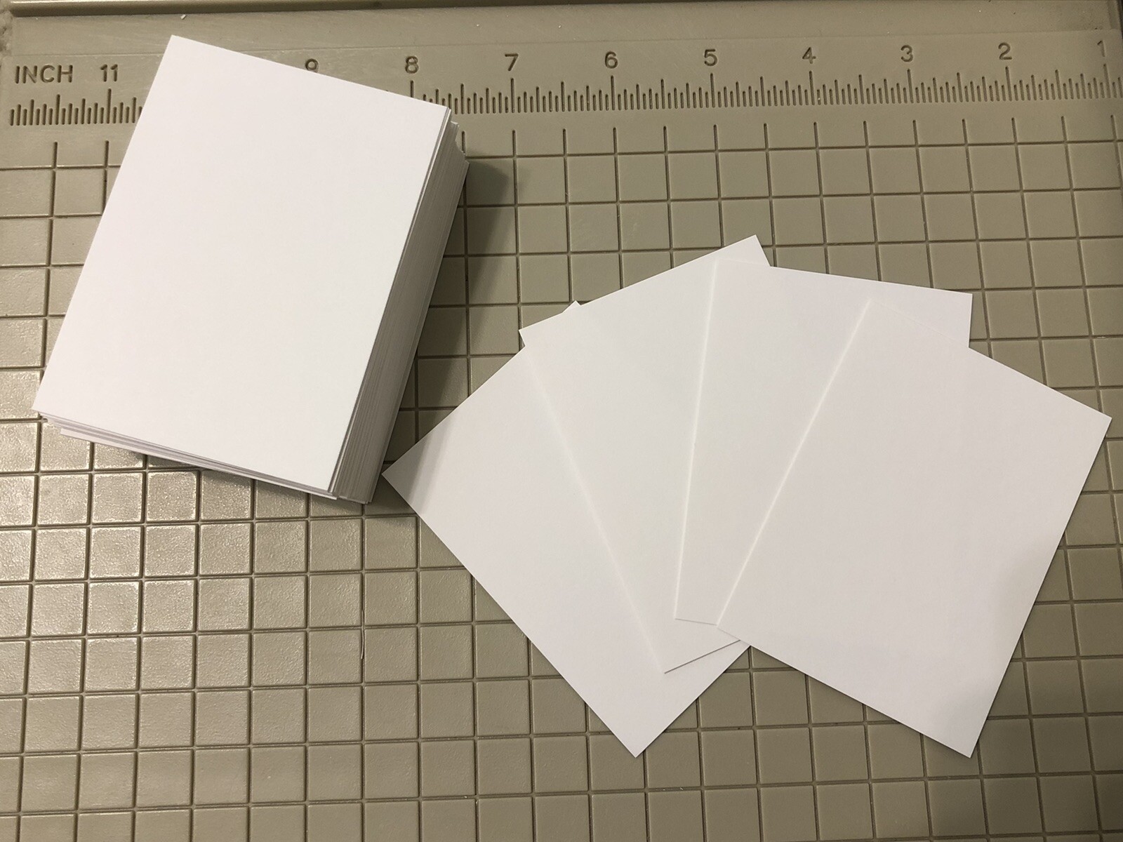 100 ACEO Cards ~ Blank 100 lb Bristol Smooth Paper ~ 2.5 x 3.5 White ~ Canson