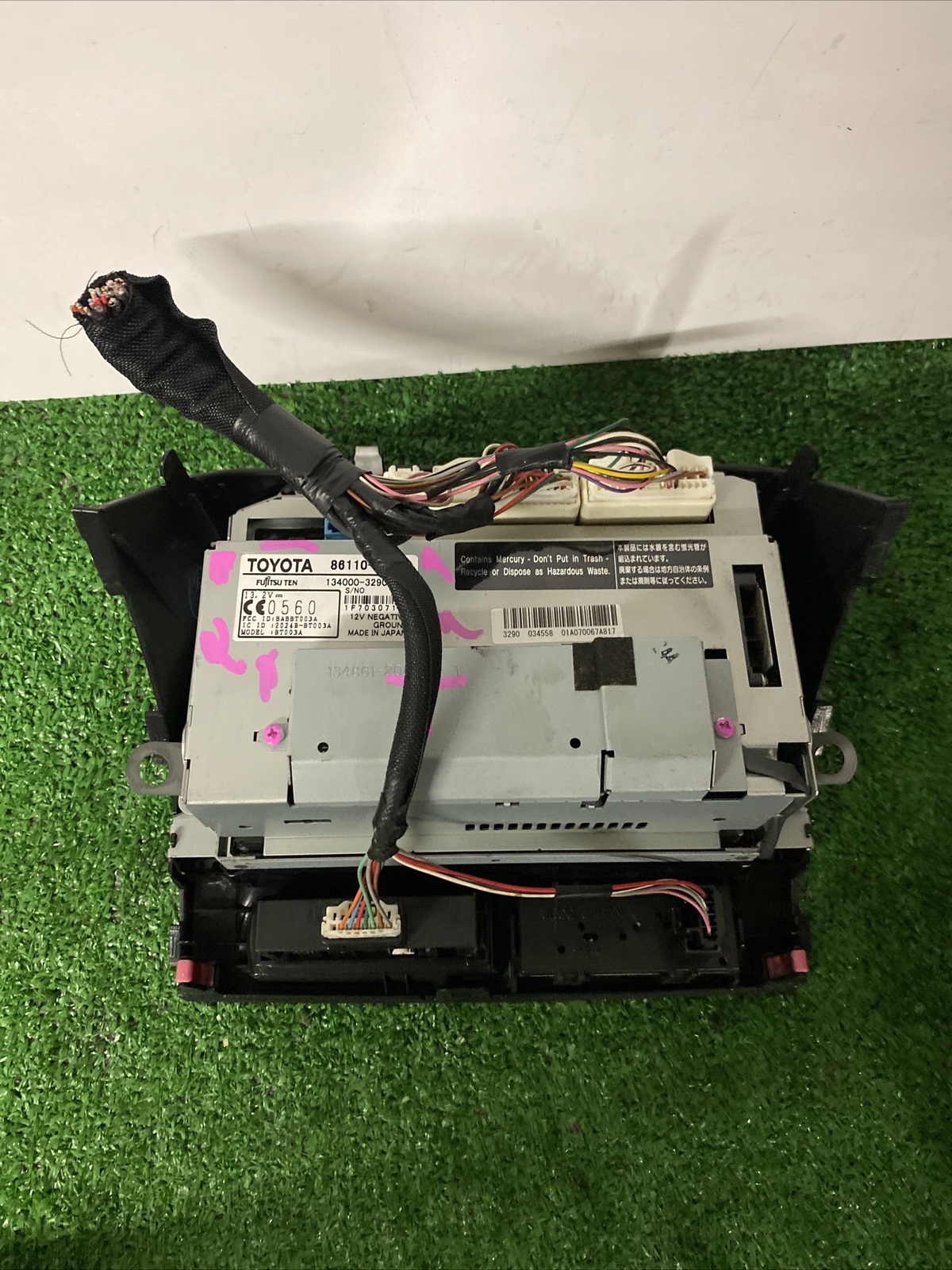 2006-2009 TOYOTA PRIUS DISPLAY SCREEN WITH NAVIGATION 06 07 08 09 86110-47220