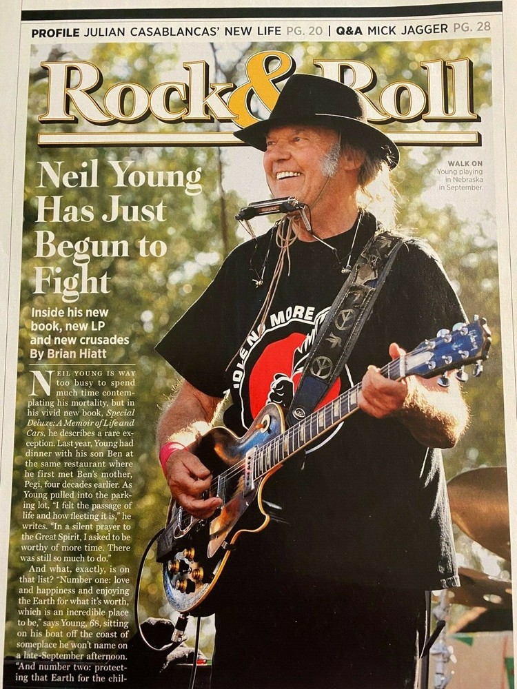 Neil Young, Full Page Clipping
