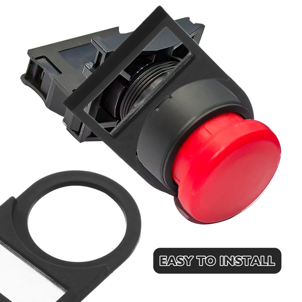 100 Pcs Electrical Logo Accessories Switch Sign Back Button Light