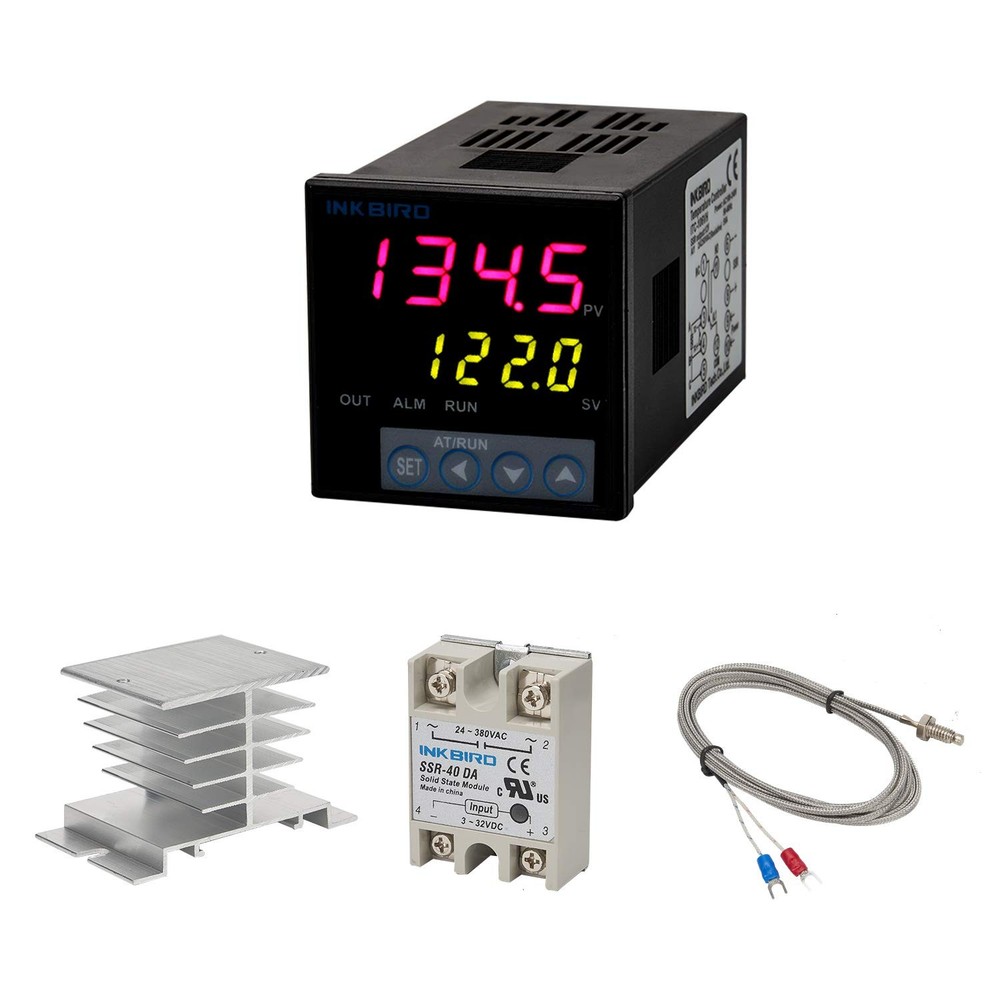 Inkbird PID Temperature Controller Kit, High Voltage 100ACV to 240ACV, Comes ...