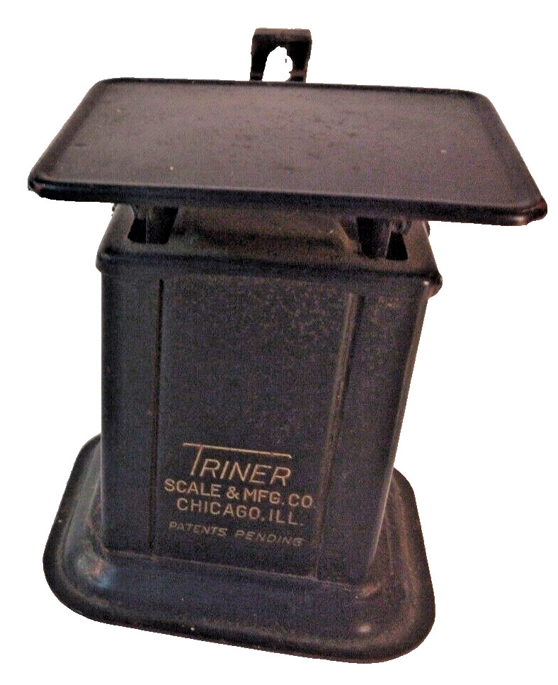 50's Trainer 9oz. Postal Beam Scale Black 9 1/2" Long