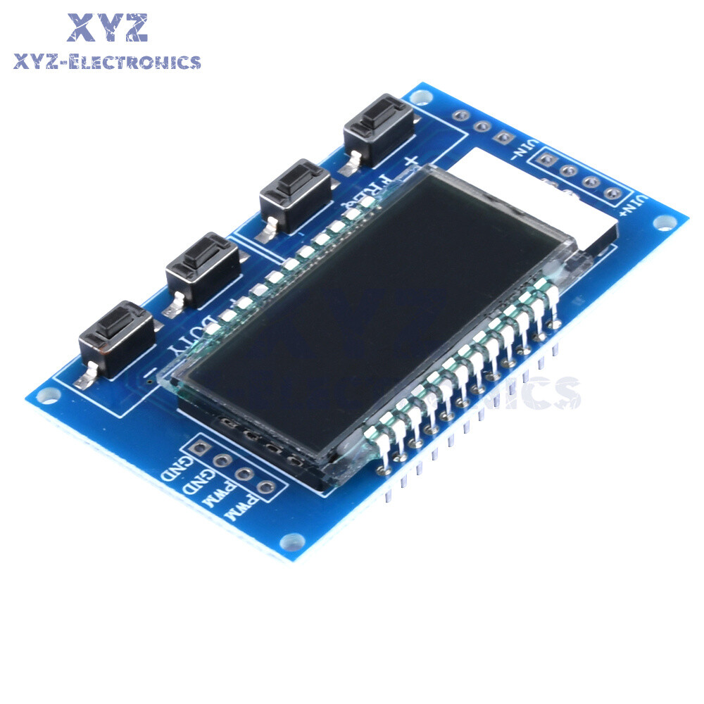 PWM Pulse Frequency Duty Cycle Square Wave Adjustable Module Signal Generator