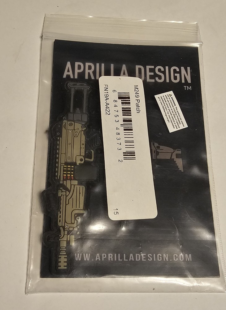 FN M249 Saw Para Morale Patch