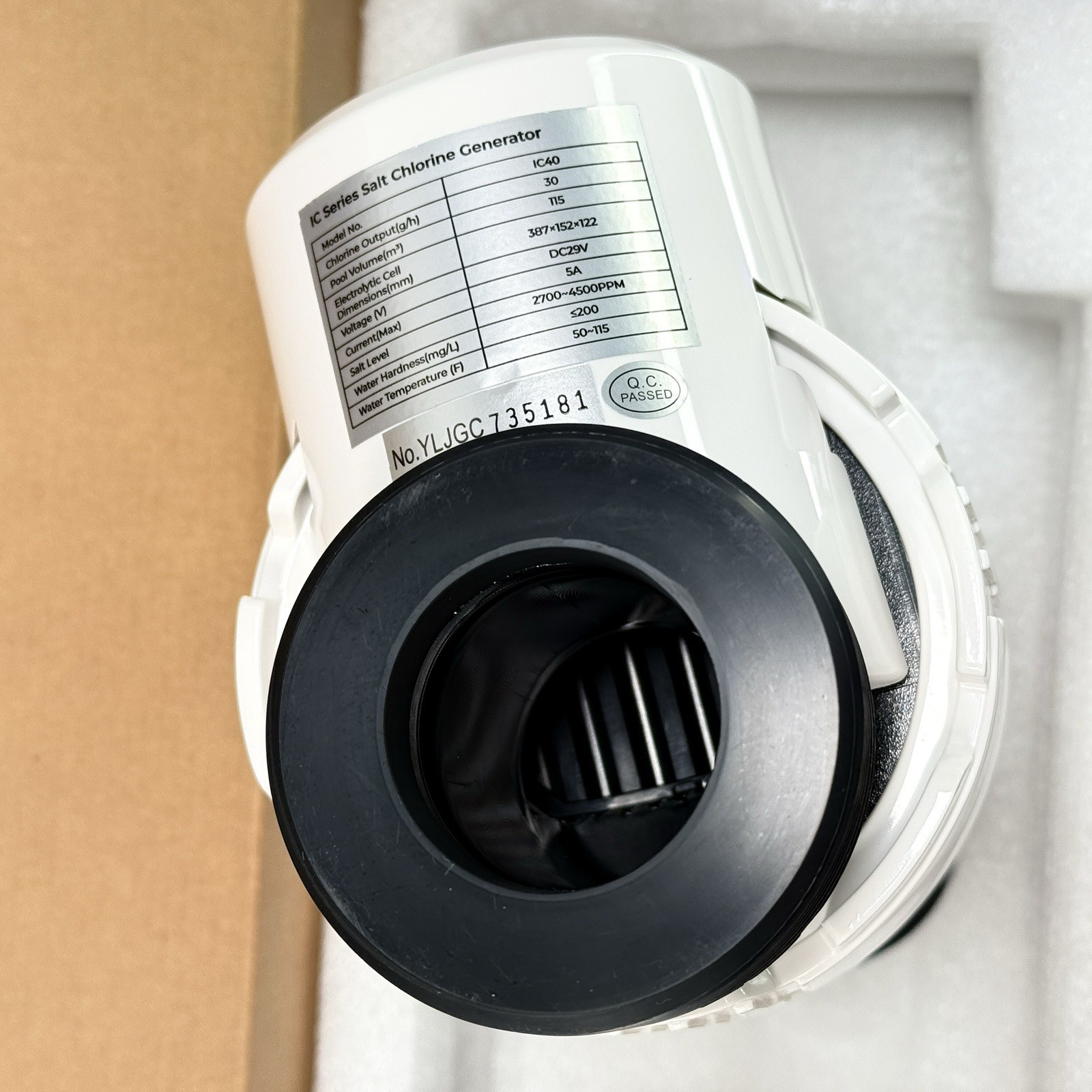 Crystala Filters Replacement for IC40 Pool Salt Chlorine Generator