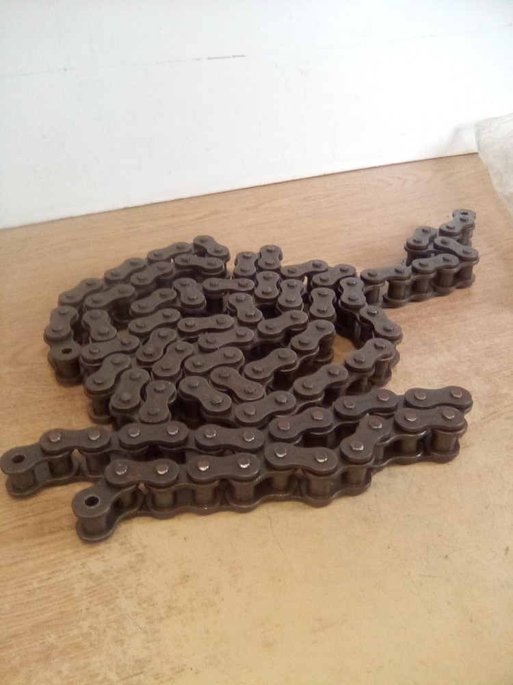 2 Pieces Peer 80H Roller Chain 7Ft 8In & 2Ft