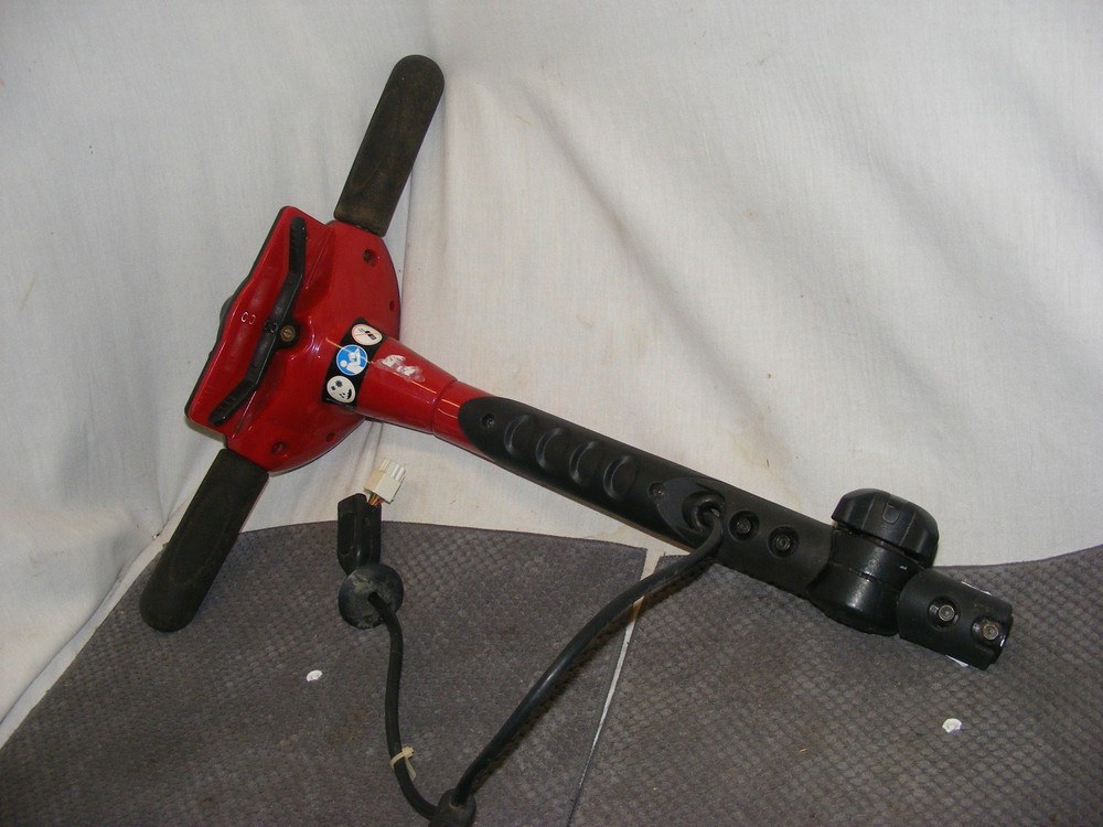 PRIDE SONIC MOBILITY SCOOTER REPLACE TILLER/HANDLE/CONTROL PANEL W/KEY**GENUINE