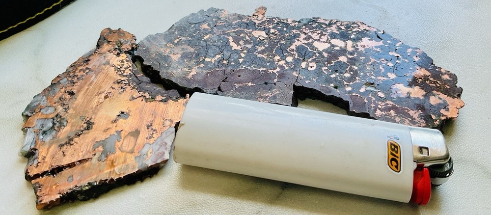 Two Copper Ore Specimen