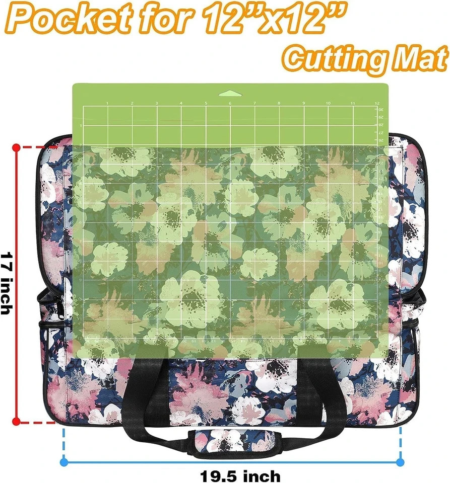 Carrying Case for Cricut Maker 4, Maker 3, Explore 4, Explore 3, Air 2, Die Cut