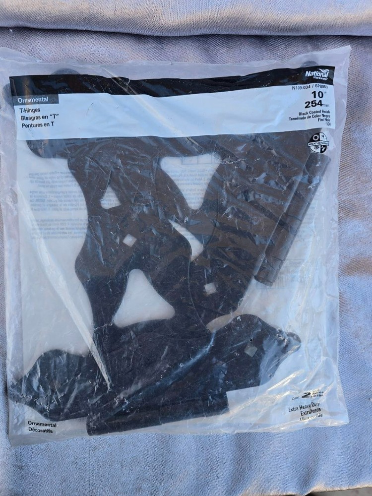 National Hardware T-Hinges N109-034 / SPB859
