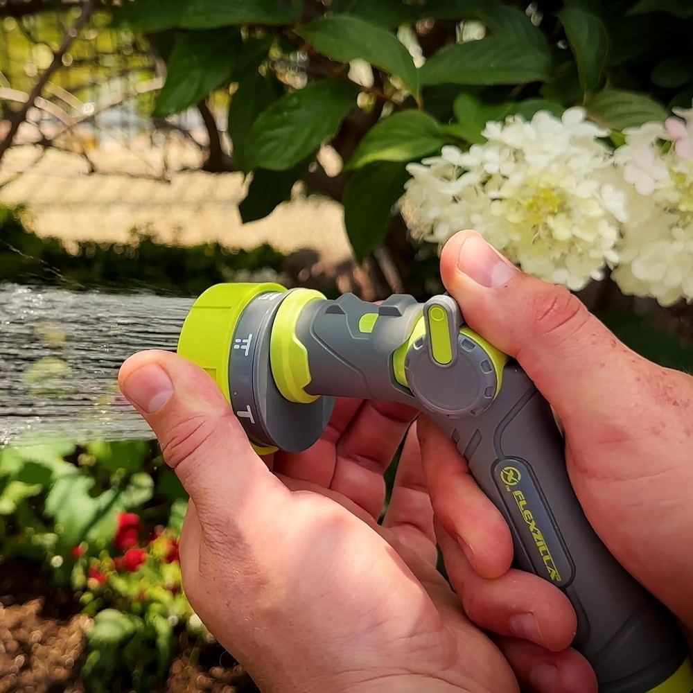 Flexzilla NFZG52E Heavy Duty 7-Pattern Garden Hose Nozzle