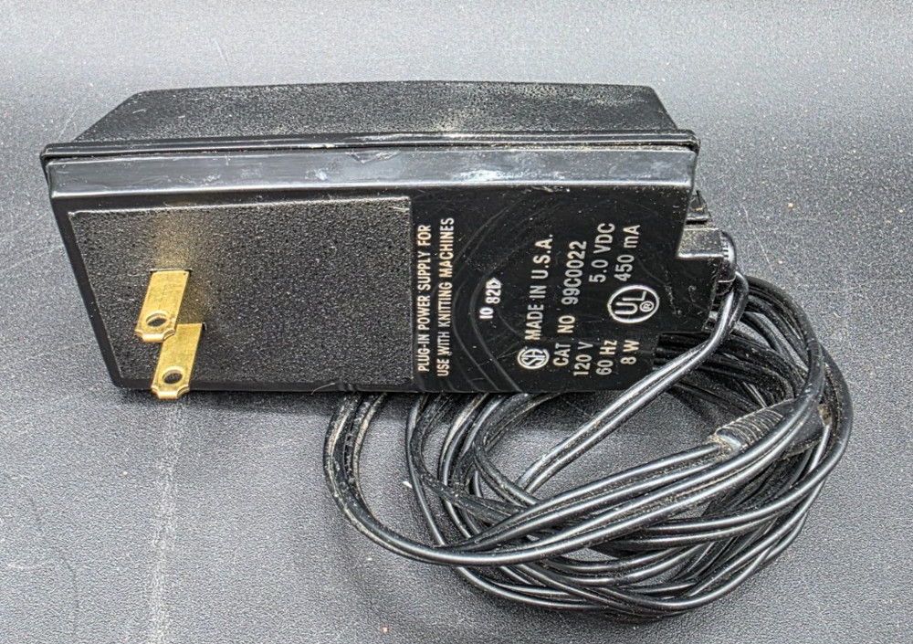 PASSAP Form Computer Power Supply Cord Tested E6000 DM80 Duomatic Knit Machine