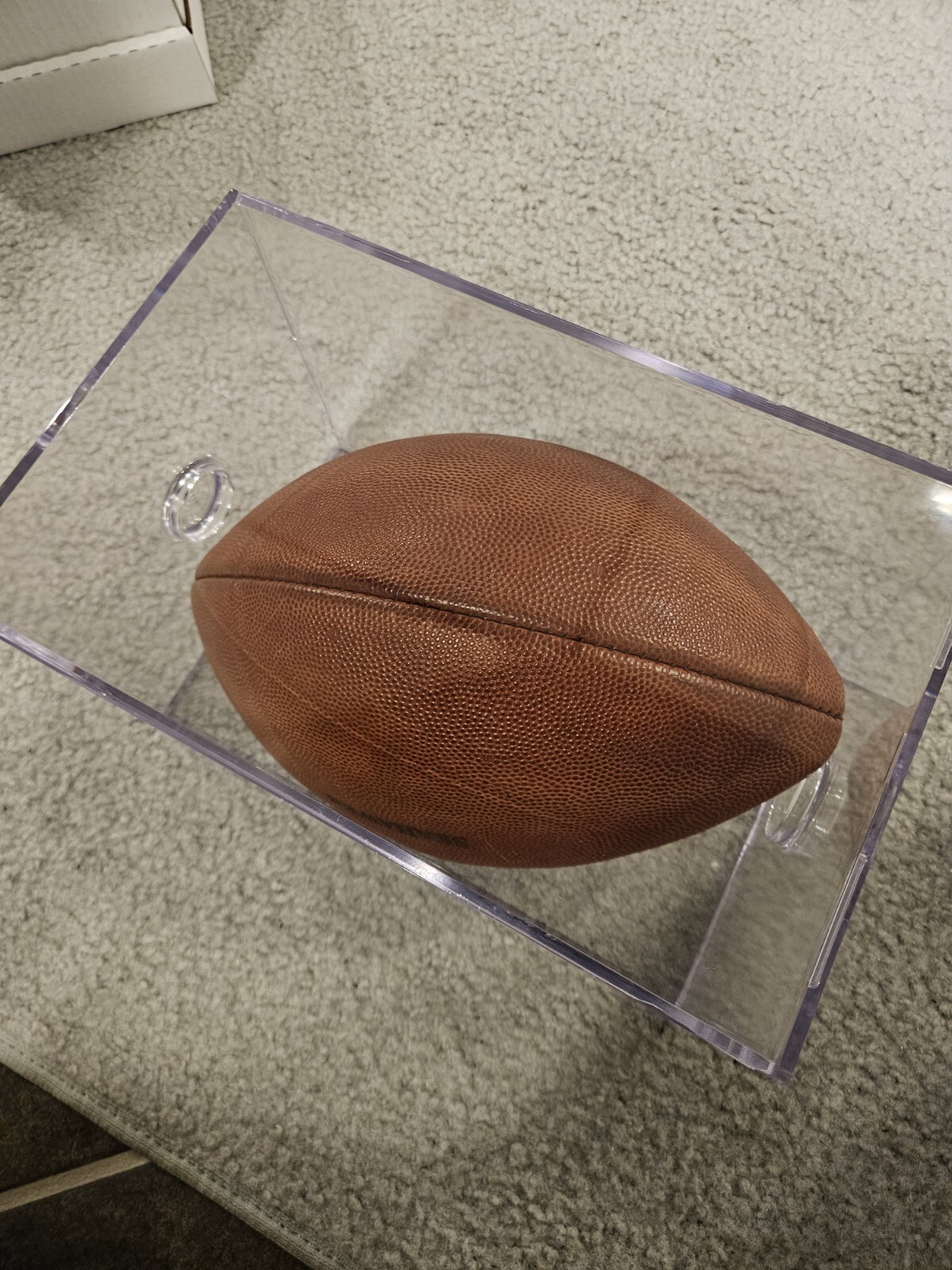 Seattle Seahawks 2008 Game Used NFL "The Duke" Wilson Football With Case