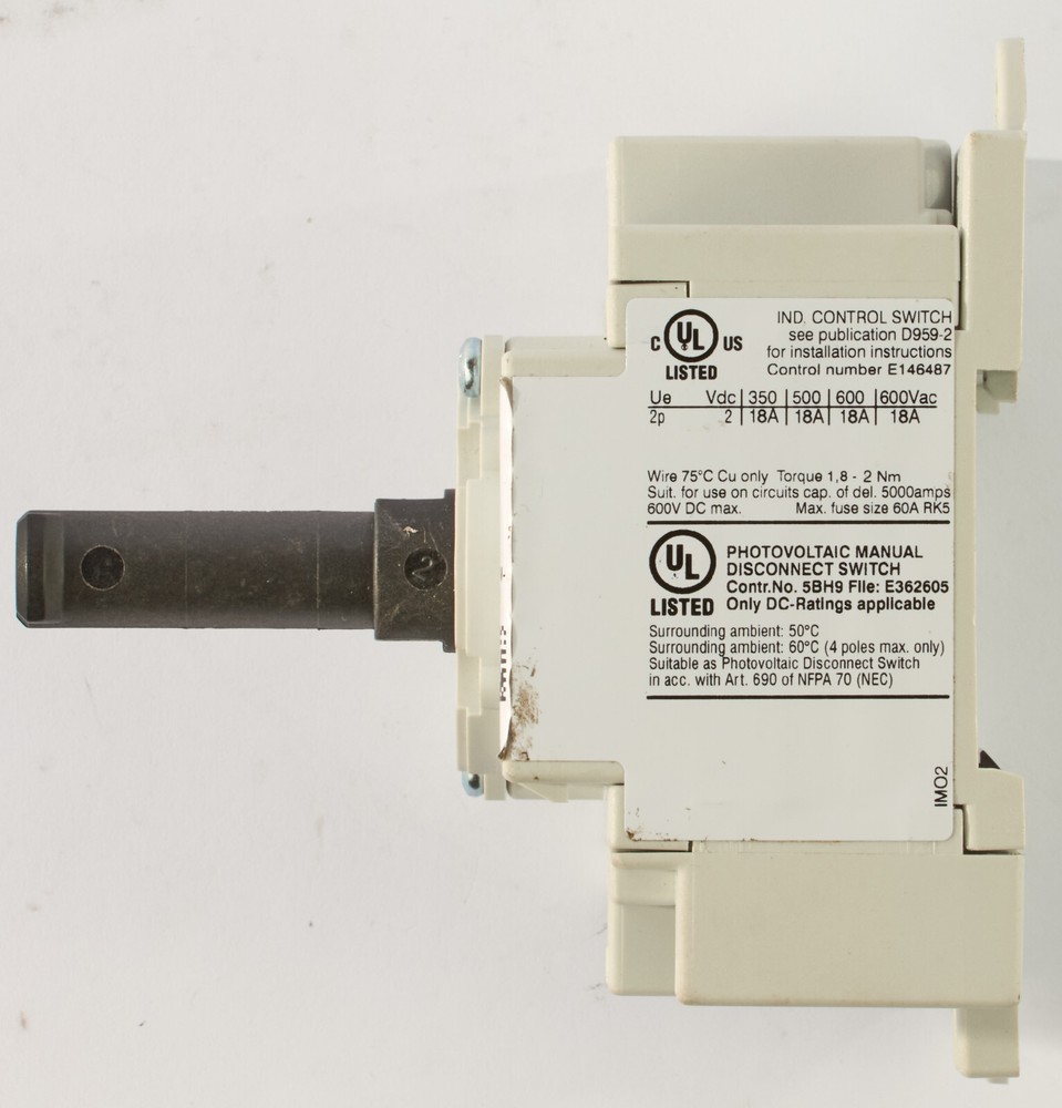 IMO Rotary Isolation Switch SI18-BMDC64R-2+X/95K