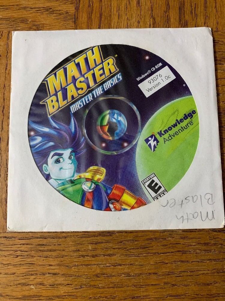 Math Blaster Master The Basics PC Game