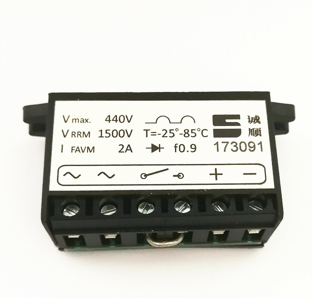 Replace FLENDER 173091 rectifier module VMAX 440V VRRM 1500V