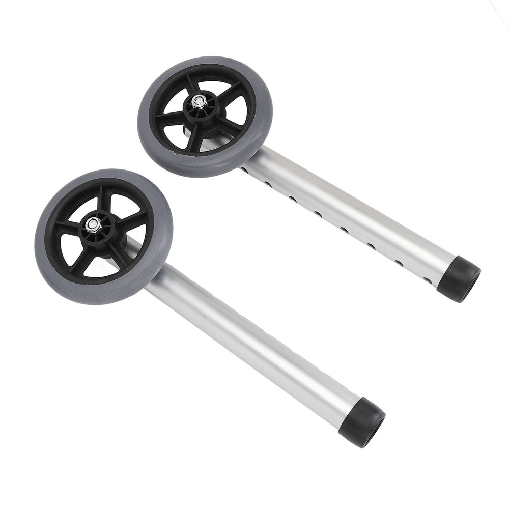 2Pcs Adjustable Walker Wheels For Elderly Mobility Aid Accessories