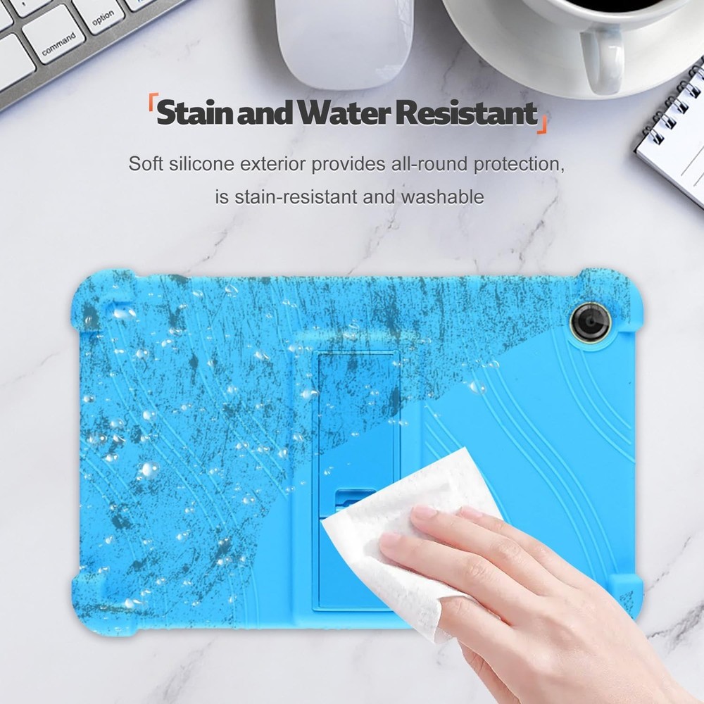 Case for Lenovo Tab One 8.7 Inch, Shockproof with Folding Stand Function, Sky Bl