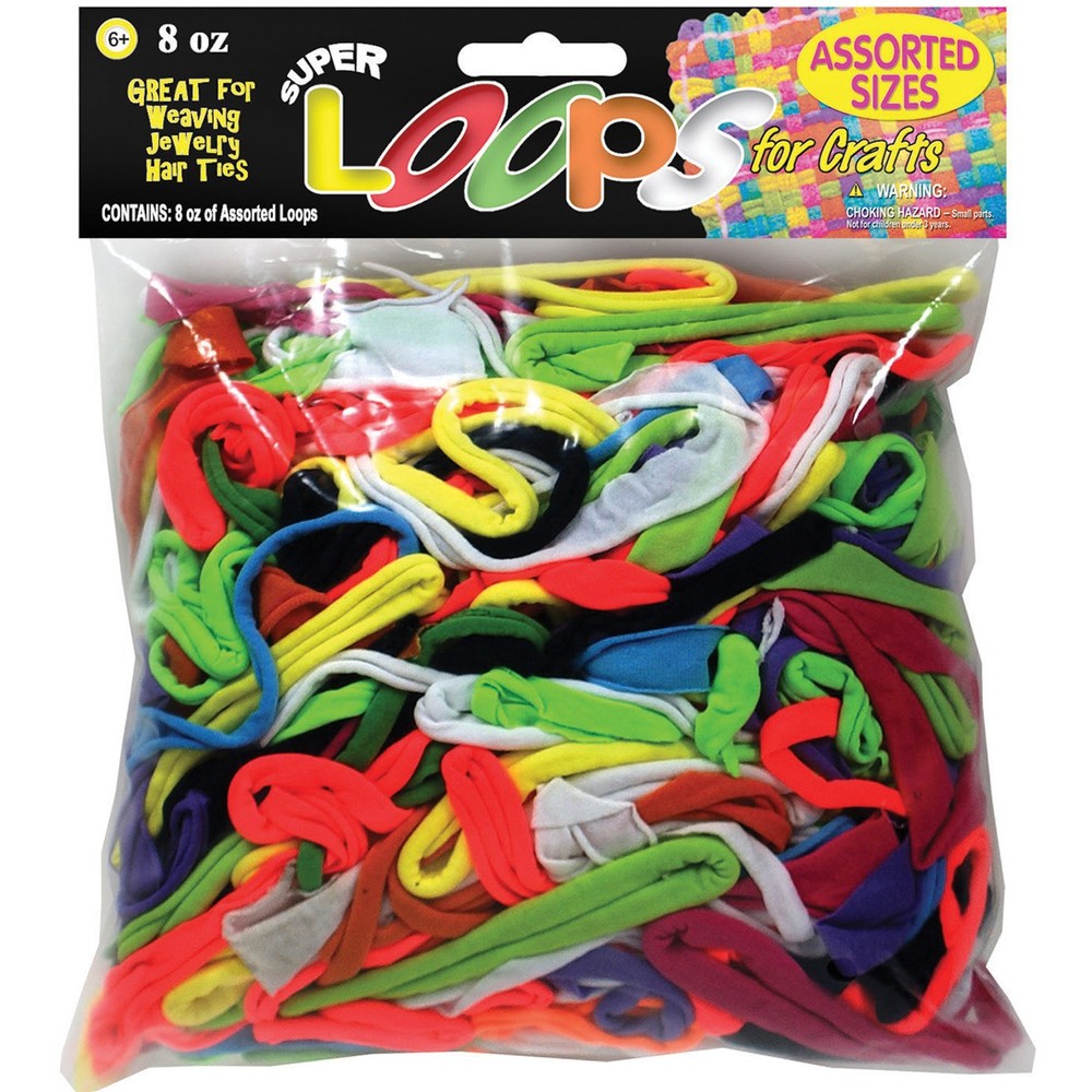 Pepperell Braiding Polyester Loops 8oz-Assorted