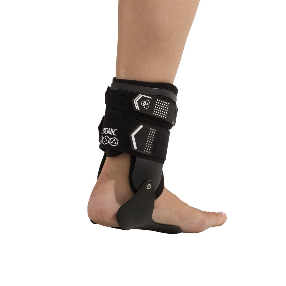DonJoy Performance Bionic Stirrup Ankle Brace Maximum Support (Black/Large/Left)