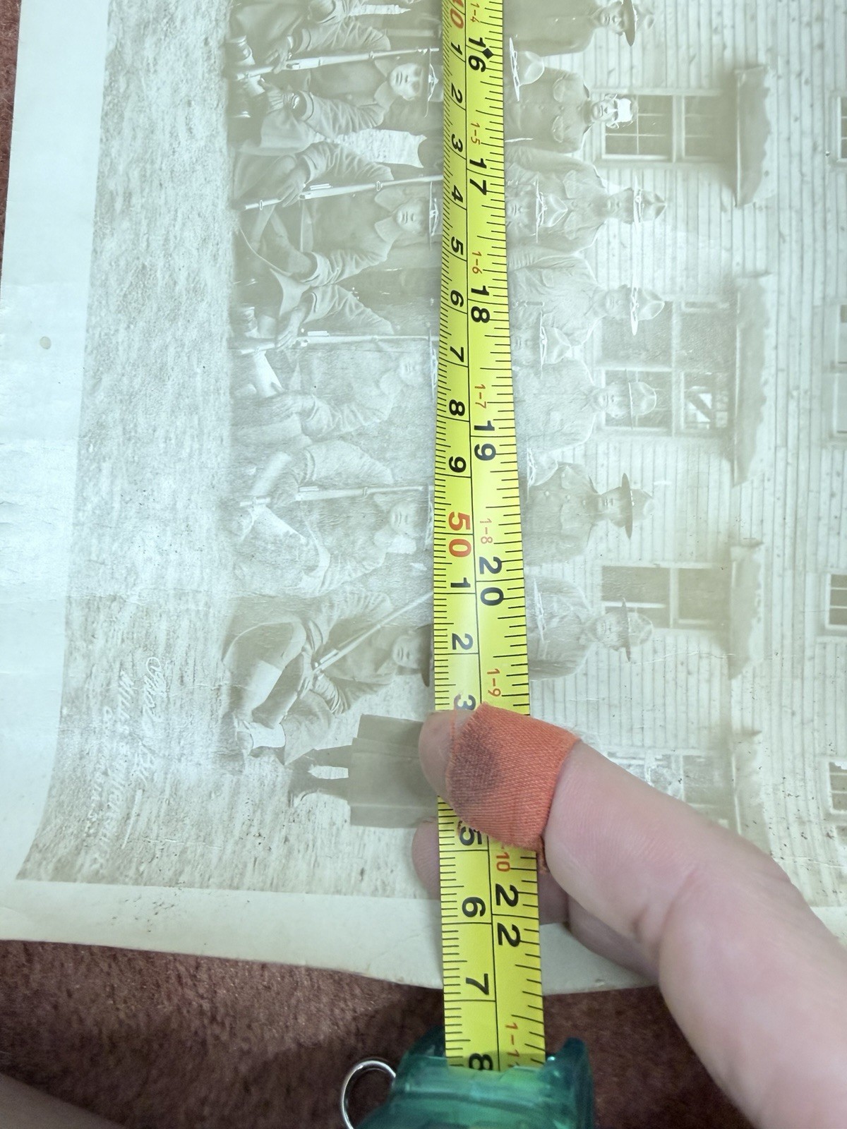 WWI 324th Infantry Regiment Camp Jackson SC Panoramic Photo 22x8